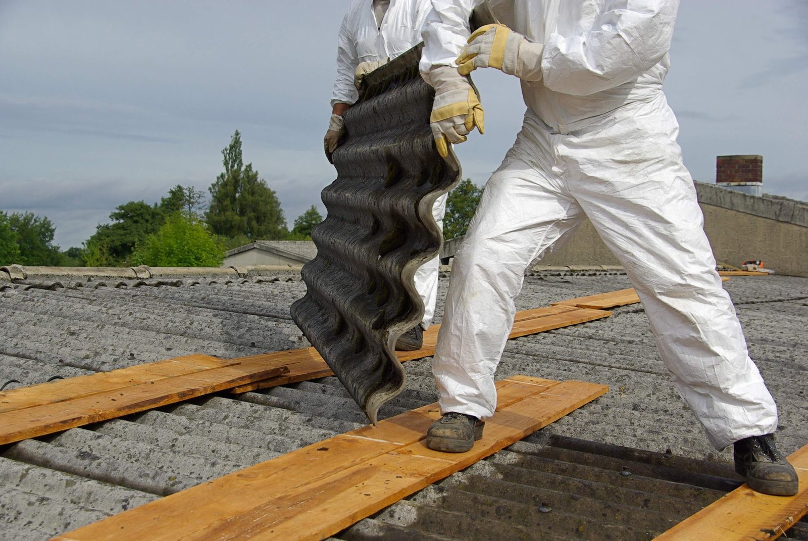 Roof removal and replacement carried out on site